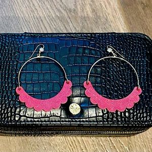 Nickel & Suede Earrings